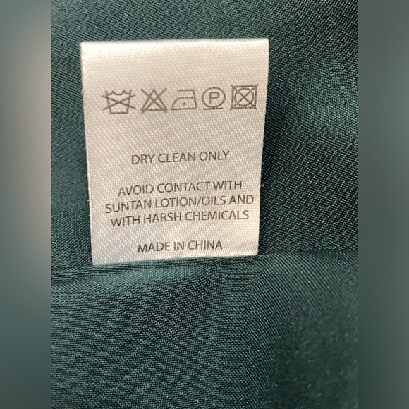 Saloni Bianca Midi Dress Silk Crepe Alpine Bouquet Size 12 - Picture 11 of 11